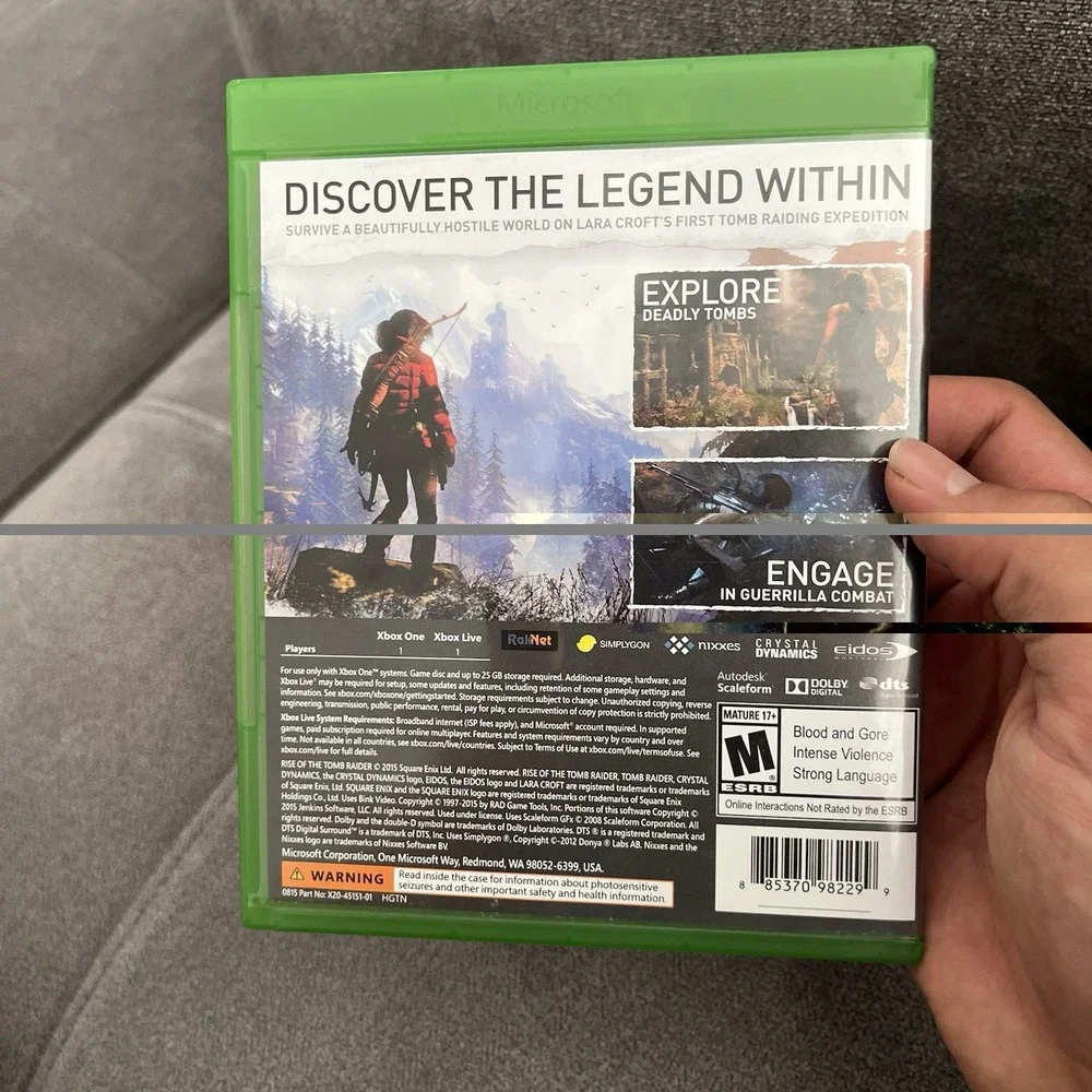 Rise Of The Tomb Raider - Microsoft Xbox One Working Tested!